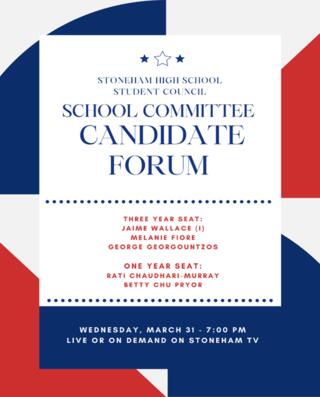 Candidate Forum for School Committee
