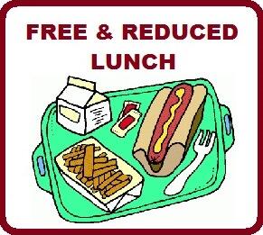 Clip art image of a lunch tray with food