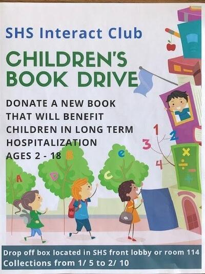 Book Drive: 2 - 18 years old